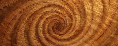 Premium Ai Image Abstract Twisted Spiral Wood Texture