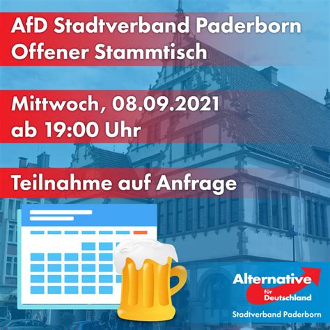 Afd Stadtverband Paderborn Alternative F R Deutschland Stadtverband