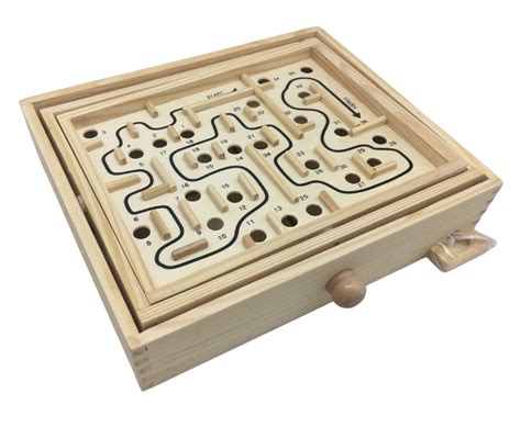 Labyrinthe En Bois Deluxe Giant Escape Game Mille Et Un Jeux