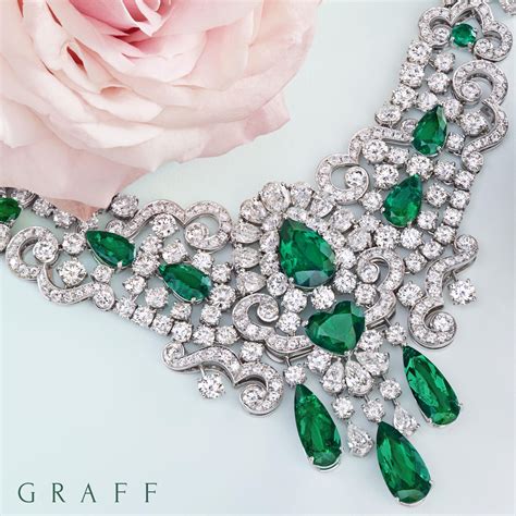 Enigmatic Emeralds Swirls Of The Finest White Diamonds Embrace A