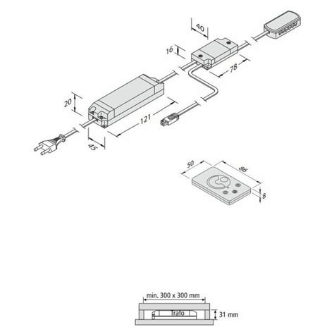 Hera V W Led Trafos Radio Dim Controller Hera Vervangingsmarkt