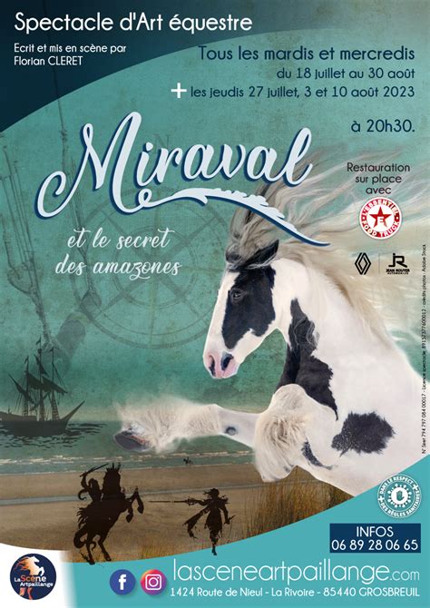 Affiche A Miraval Destination Vend E Grand Littoral