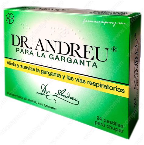 Dr Andreu Para La Garganta Pastillas Para Chupar