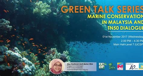 Green Talk Series 2017 Archives University College Sabah Foundation