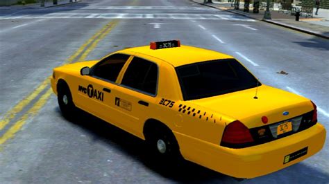 Gta Iv Ford Crown Victoria Nyc Taxi Review Youtube