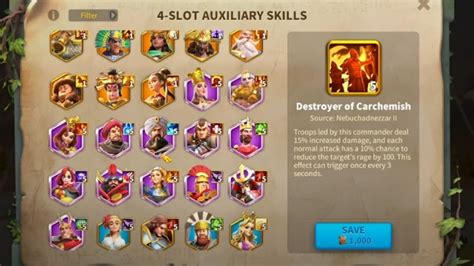 Rise Of Kingdoms Auxiliary Skills In Orleans Kvk Guide Rise Of