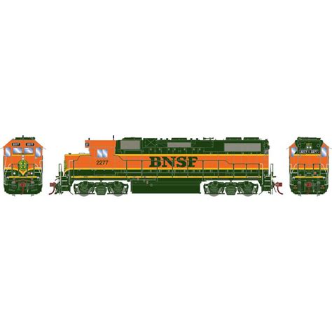 HO GP38-2 Locomotive, BNSF #2277 Model Train | Athearn