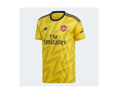 Adidas Arsenal Mens Away Jersey 201920 Yellow