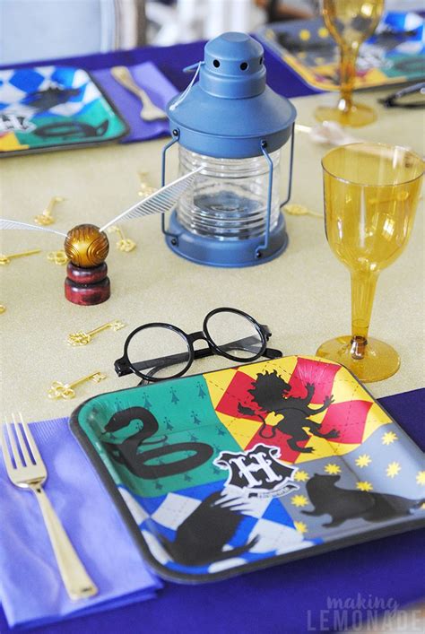 Magical Harry Potter Party Ideas Making Lemonade Harry Potter Theme