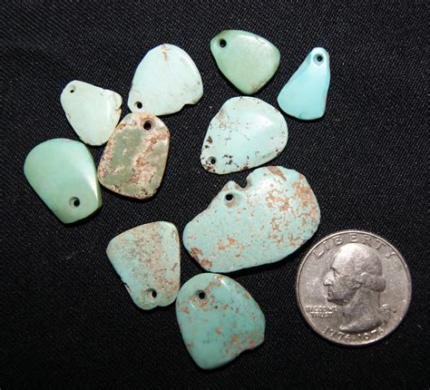 Anasazi Turquoise Artifacts