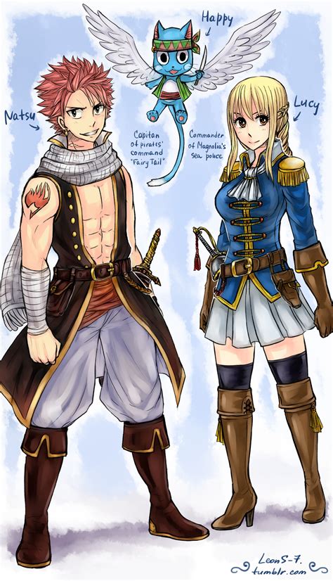 AU Pirates NaLu By LeonS 7 On DeviantArt