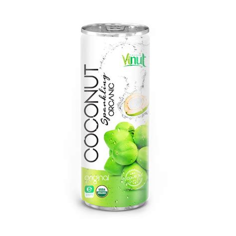 250ml Organic Coconut water (USDA EU Organic Certified) - VINUT Organic ...