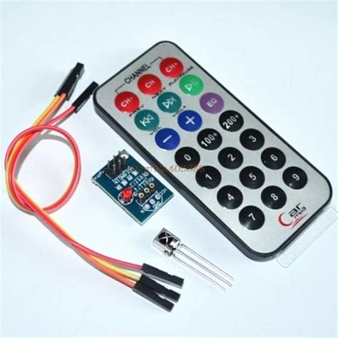 Jual Infrared Remote Control HX1838 Receiver Module IR Wireless Kit