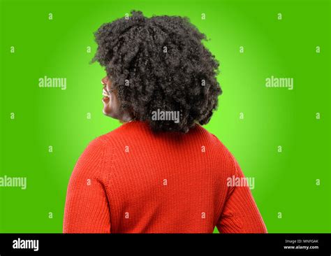 Beautiful African Woman Backside Rear View Stock Photo Alamy