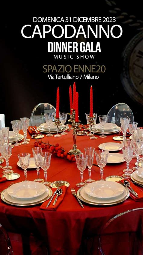 CENONE DI CAPODANNO 2024 SPAZIO ENNE20 MILANO A 130 Euro MILANOEVENTS