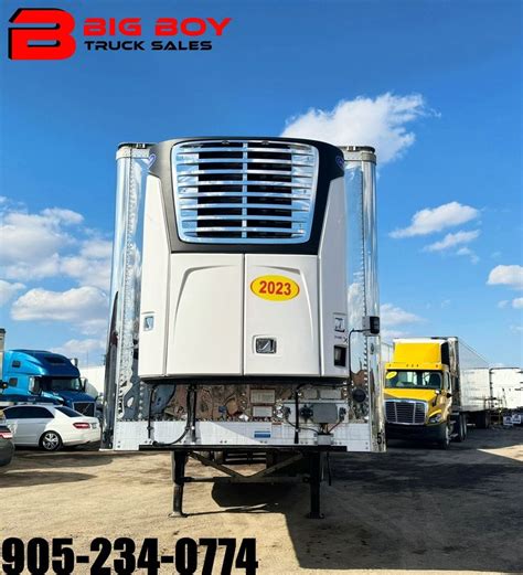 2023 VANGUARD TRIDEM REEFER CARRIER X4 7500 FLAT FLOOR CALL AT 905