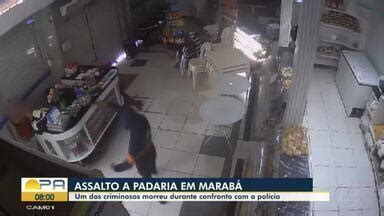 Bom Dia Pará Suspeito de assaltar padaria morre durante confronto