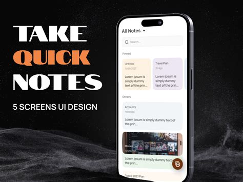 Notes Taking App Figma Community