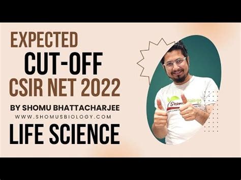 Csir Net Expected Cut Off Life Science Youtube