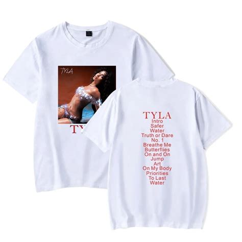 Tyla Album T Shirt Merch Crewneck Short Sleeve Summer Men Womens