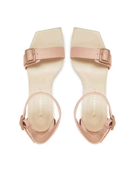 Sandalen United Nude Gem Keiko Mid Beige Eschuhe De