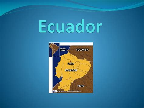 Ppt Ecuador Powerpoint Presentation Free Download Id3690046