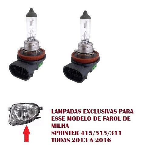 Lampada Farol De Milha Sprinter 415 515 311 2013 A 2016 Par