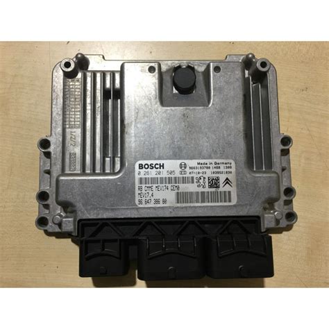 ECU MOTOR BOSCH MEV17 4 0261201505 PSA 9664738680