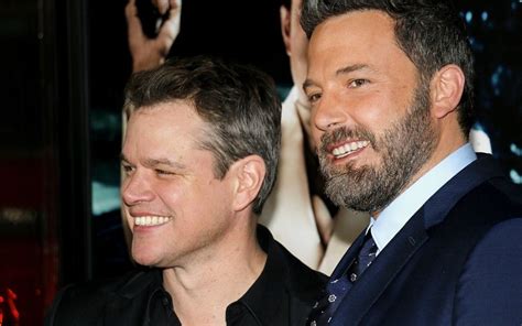 Nv Matt Damon Y Ben Affleck Compartieron Cuenta De Banco