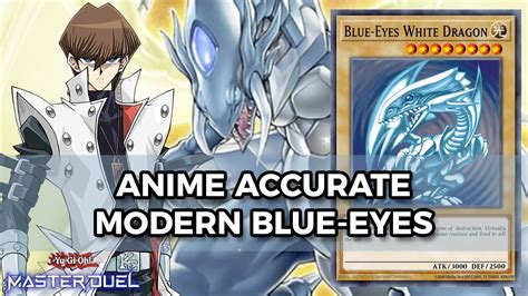 Anime Accurate Modern Seto Kaiba Blue Eyes White Dragon Deck Yu Gi Oh