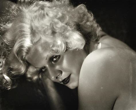 Sold Price George Hurrell American 1904 1992 Portrait Of An Jean Harlow Silver Gelatin Print