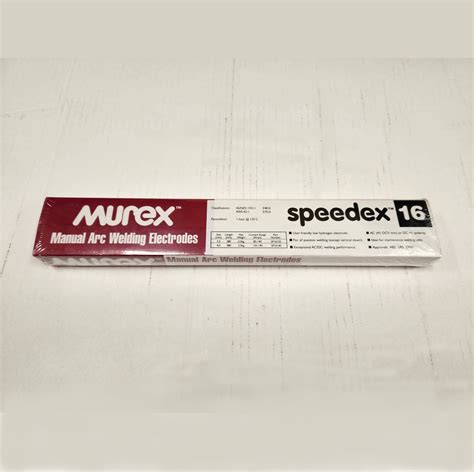 Murex Speedex 16 Low Hydrogen Electrode Arc I Welding Industries