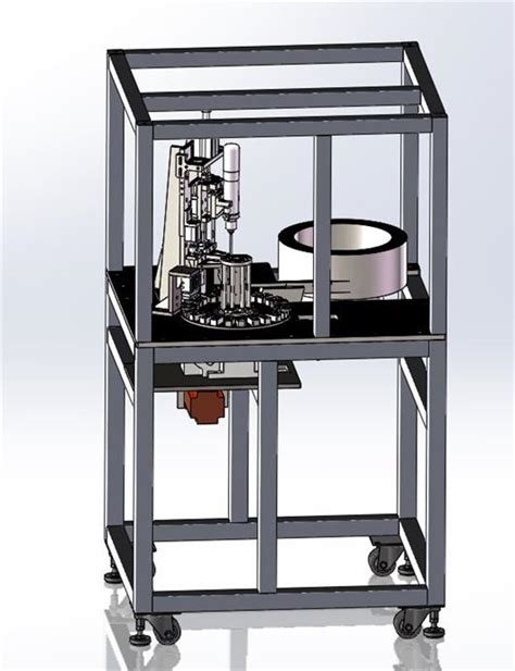 自动锁螺丝机3d模型下载三维模型solidworks模型 制造云 产品模型