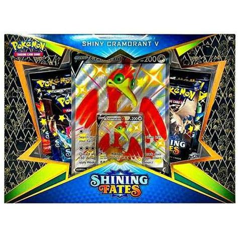 Pokemon TCG Shining Fates Shiny Cramorant V Collection Box NEW Free