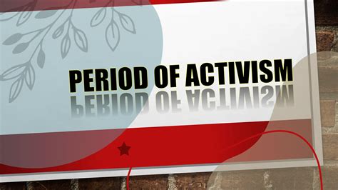 21st Period Of Activism Pptx Free Download