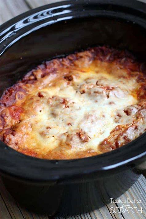 Slow Cooker Lasagna Recipe - Tastes Better From Scratch