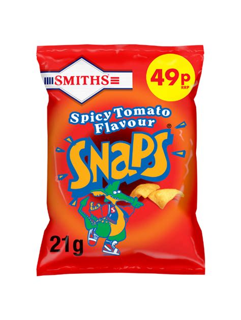 Smiths Tomato Snaps Crisps 49p Price Marked 21g X 30 Jl Brooks