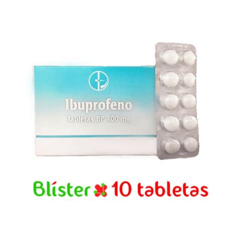 Ibuprofeno 400mg X 10 Tabletas Caplin Point Farmadon La Farmacia