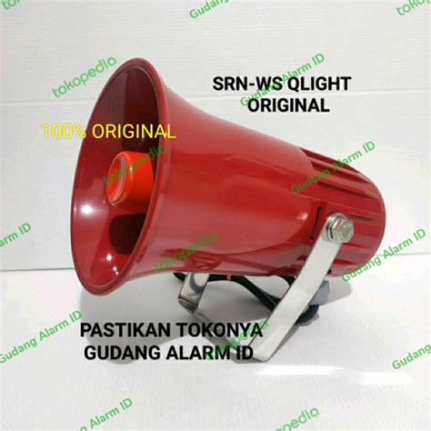 Jual Srn Ws Qlight Sirene Srn Ws Electric Horn Speaker Vac