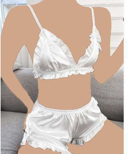 سعر ومواصفات NKH White Satin Lingerie Set من jumia فى مصر ياقوطة