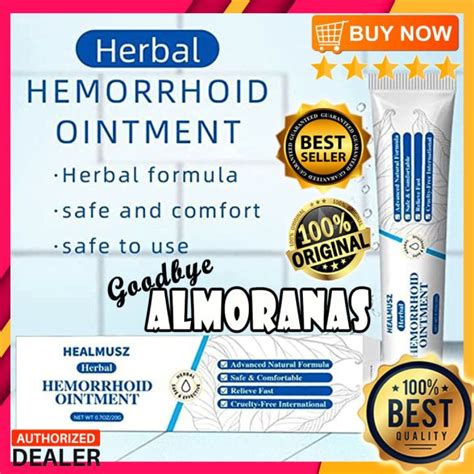 Herbal Hemorrhoid Ointment Cream Relieve Hemorrhoid Pain External Anal