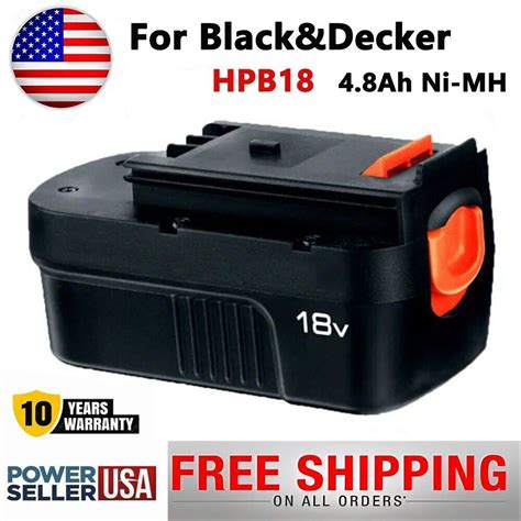 V For Black Decker Hpb Ope Mah Hpb A Fs Bx Ni Mh