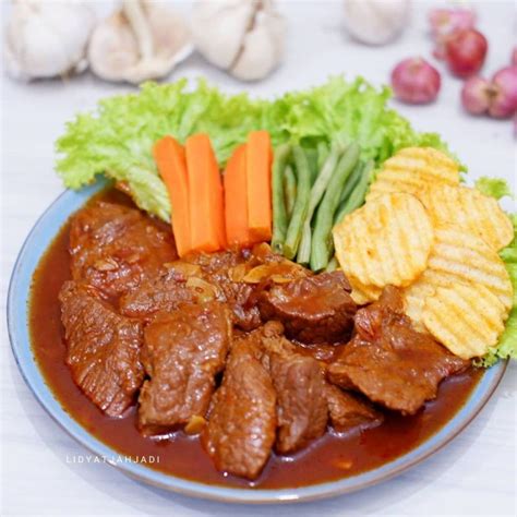 Menu Istimewa Untuk Keluarga Tersayang Bistik Daging Sapi Super Tasty