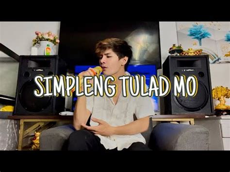 Simpleng Tulad Mo Daniel Padilla Cover By Shintaro Baga Youtube