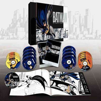 Batman Complete Animated DVD Set Complete Series Box Set Collection ...