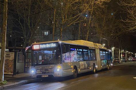 RATP Iveco Urbanway 18 GNV Cursor 9 6932 Bus Ligne 1 Flickr