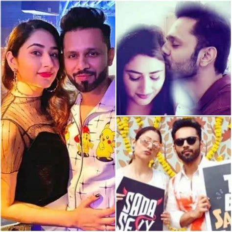 Bigg Boss 14 Rahul Vaidya And Disha Parmars Romantic Photos Check