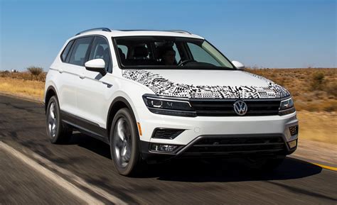 2018 Volkswagen Tiguan Prototype Drive Review Car And Driver