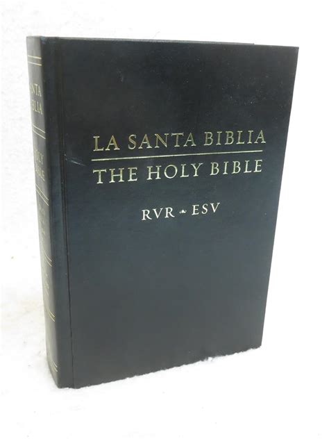 ESV Spanish/English Parallel Bible: , Black (La Santa Biblia RVR / The ...