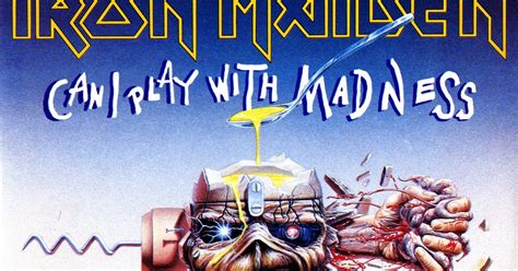 Riddle Of Steel Metal Music Iron Maiden Can I Play With Madness